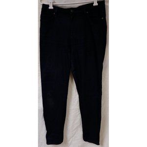 Just Black J Brand Womens Dark Blue High Rise Skinny Stretch Zip Ankle 31X28 USA